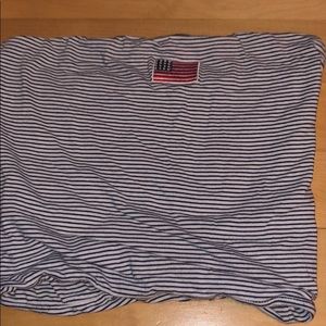 American Flag Striped Tube Top